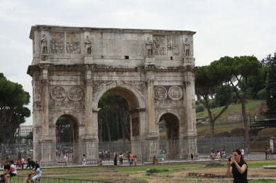 Gate at Forum