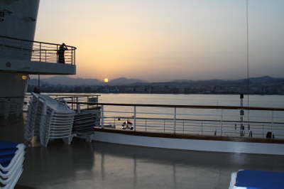 Malaga sunset