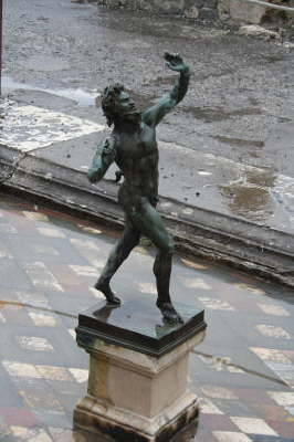 Statue and Pool