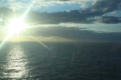 Sun at last